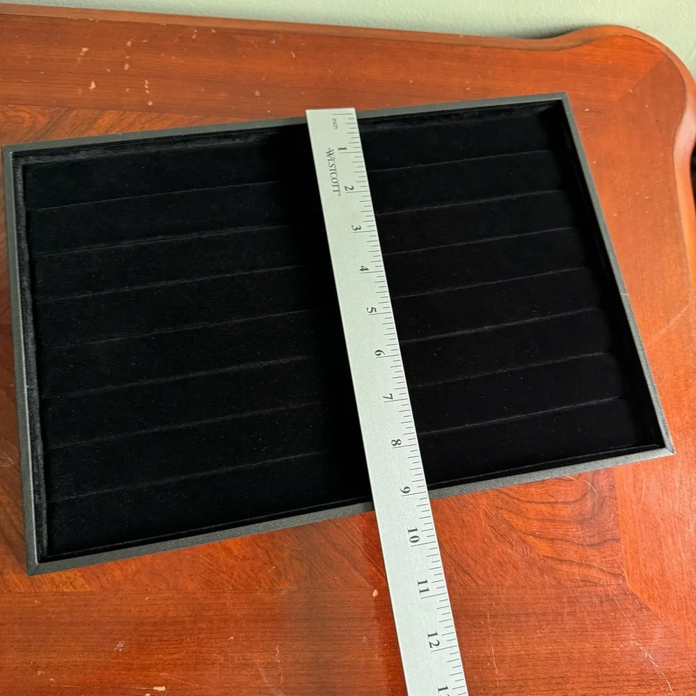 Black Jewelry Organizer Tray - Picture 4 of 4